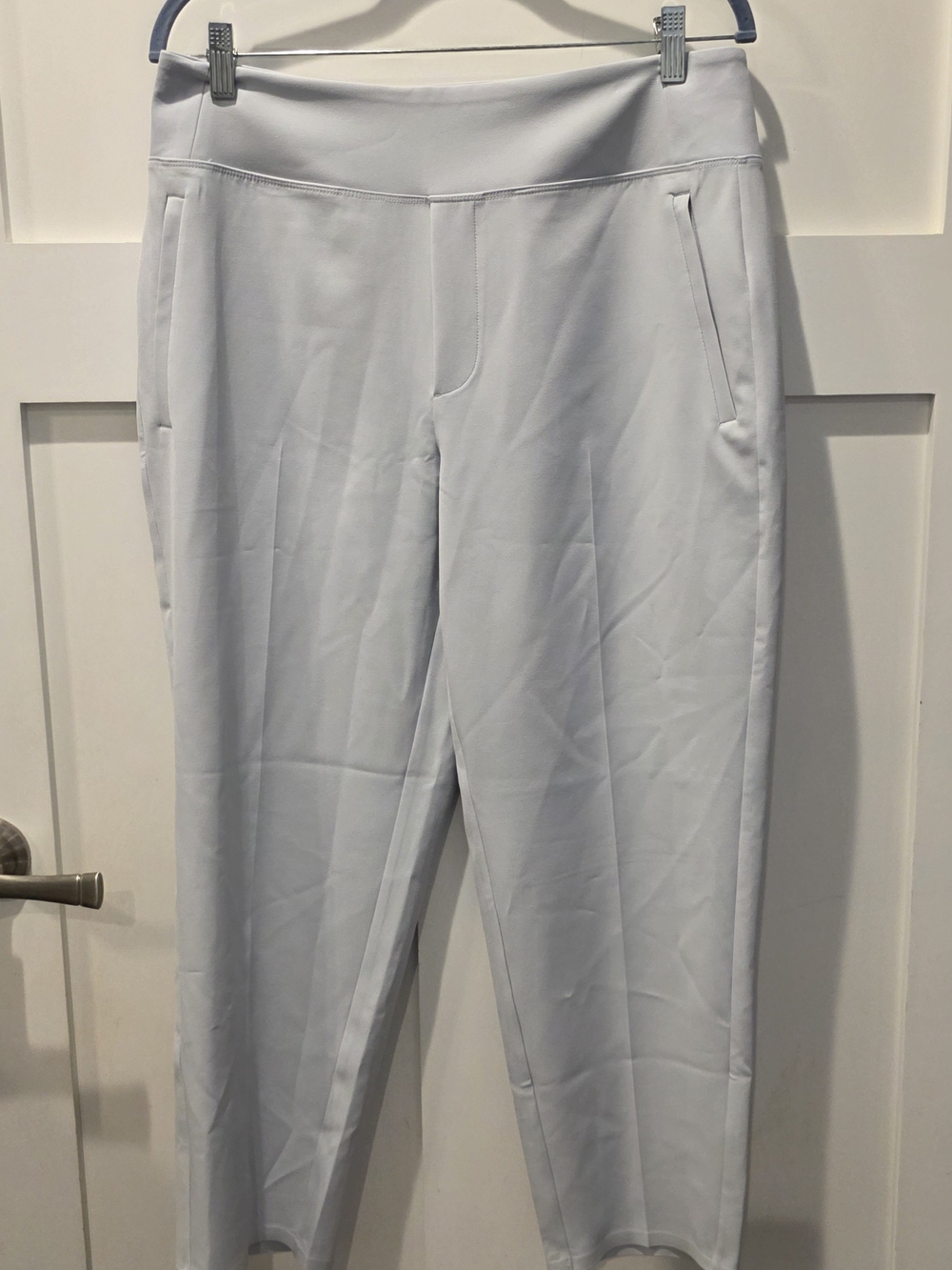 ATHLETA Endless High Rise Pants Light Blue Women’s Size 12P Trousers Athletic